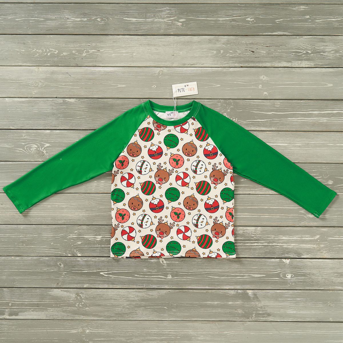 Pete+Lucy| Christmas Ornaments Boy Top