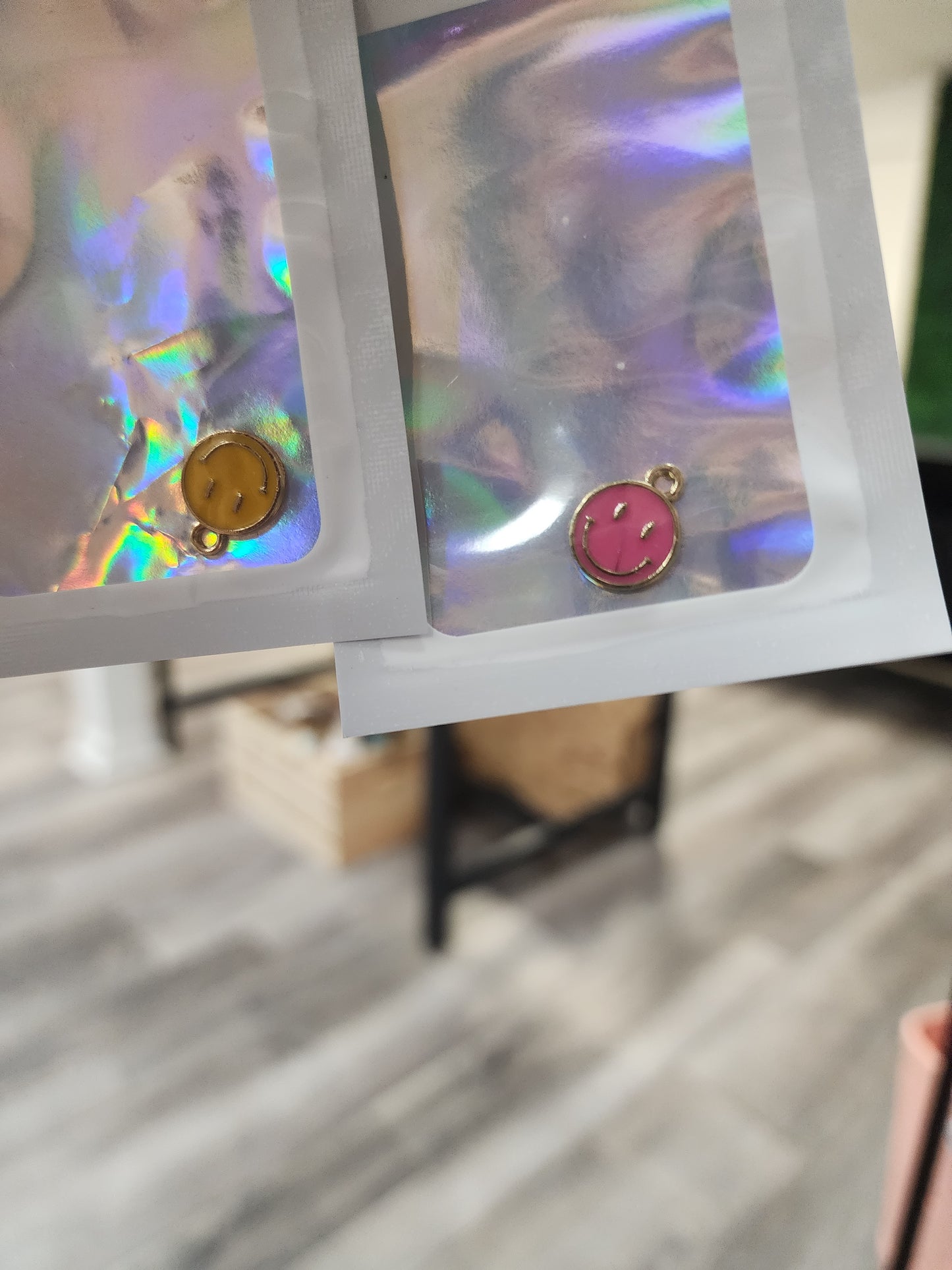Stacks Smiley Face Charms