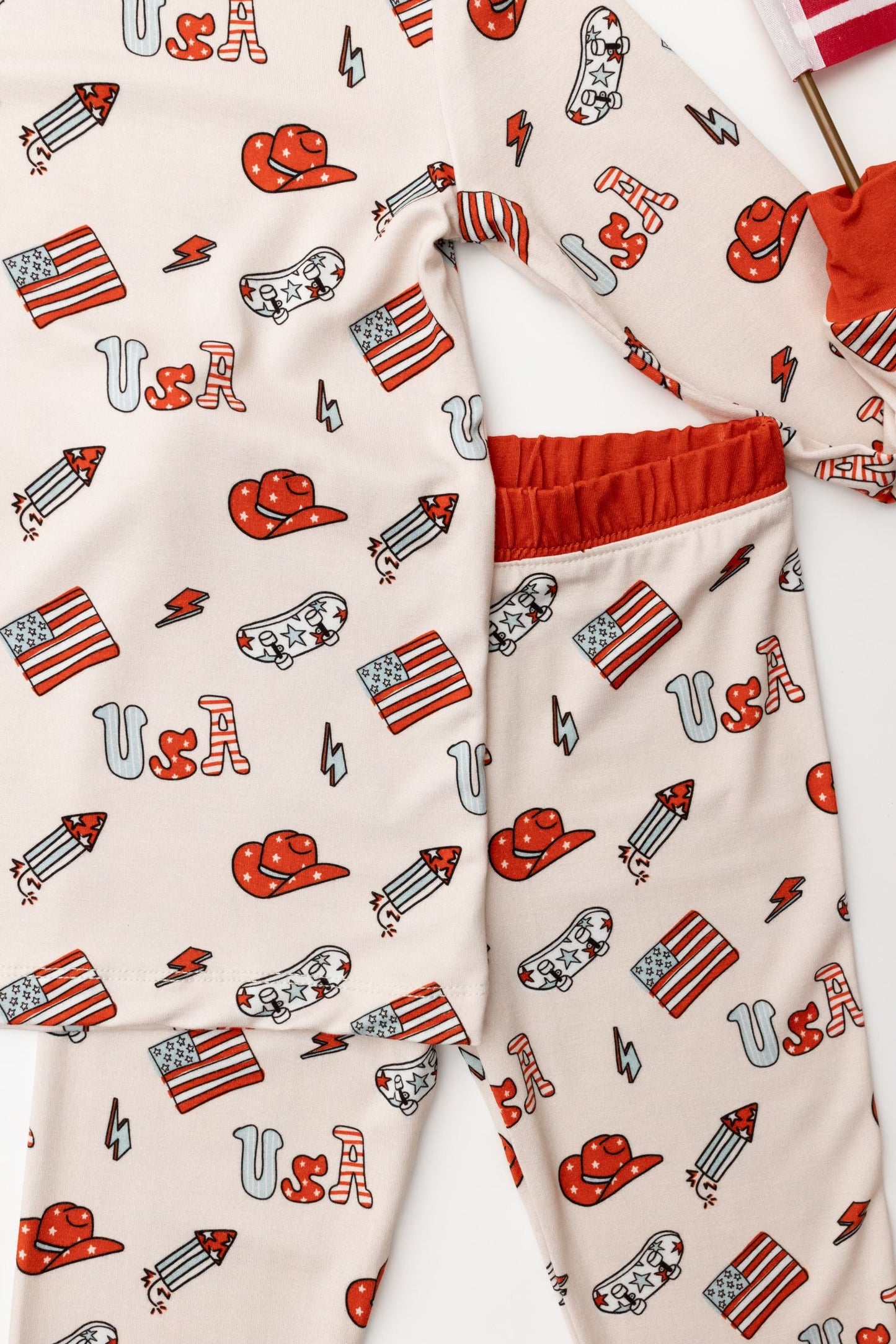 USA Retro—Zipper AK DREAMERS PJS KIU COLLAB