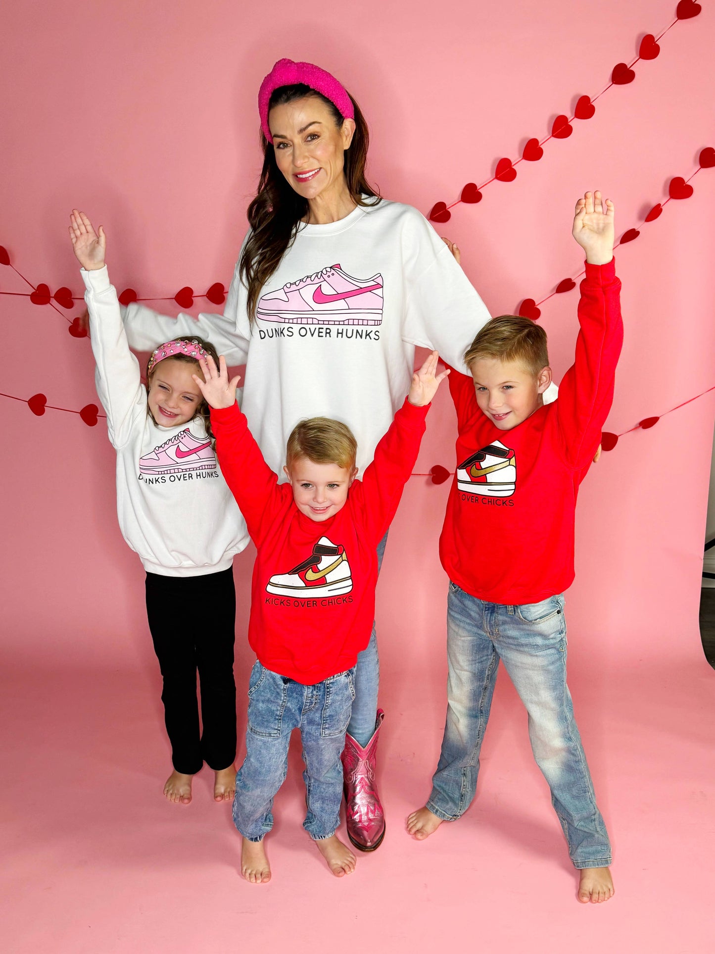 Kicks Over Chicks Youth & Adult Sweatshirt: 3T