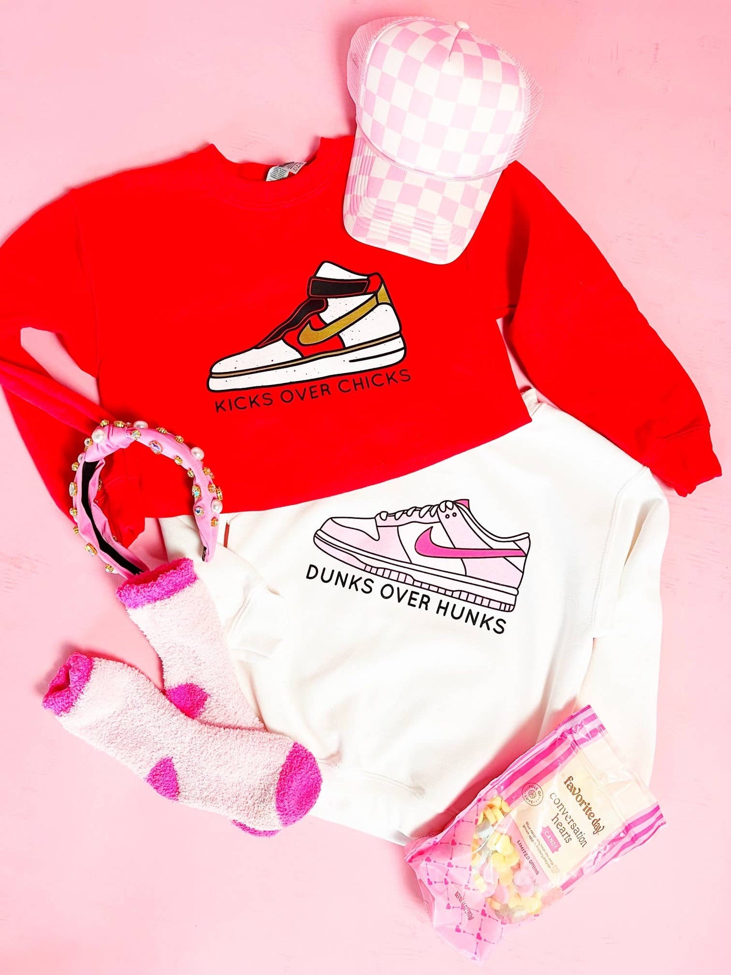 Kicks Over Chicks Youth & Adult Sweatshirt: Youth XS