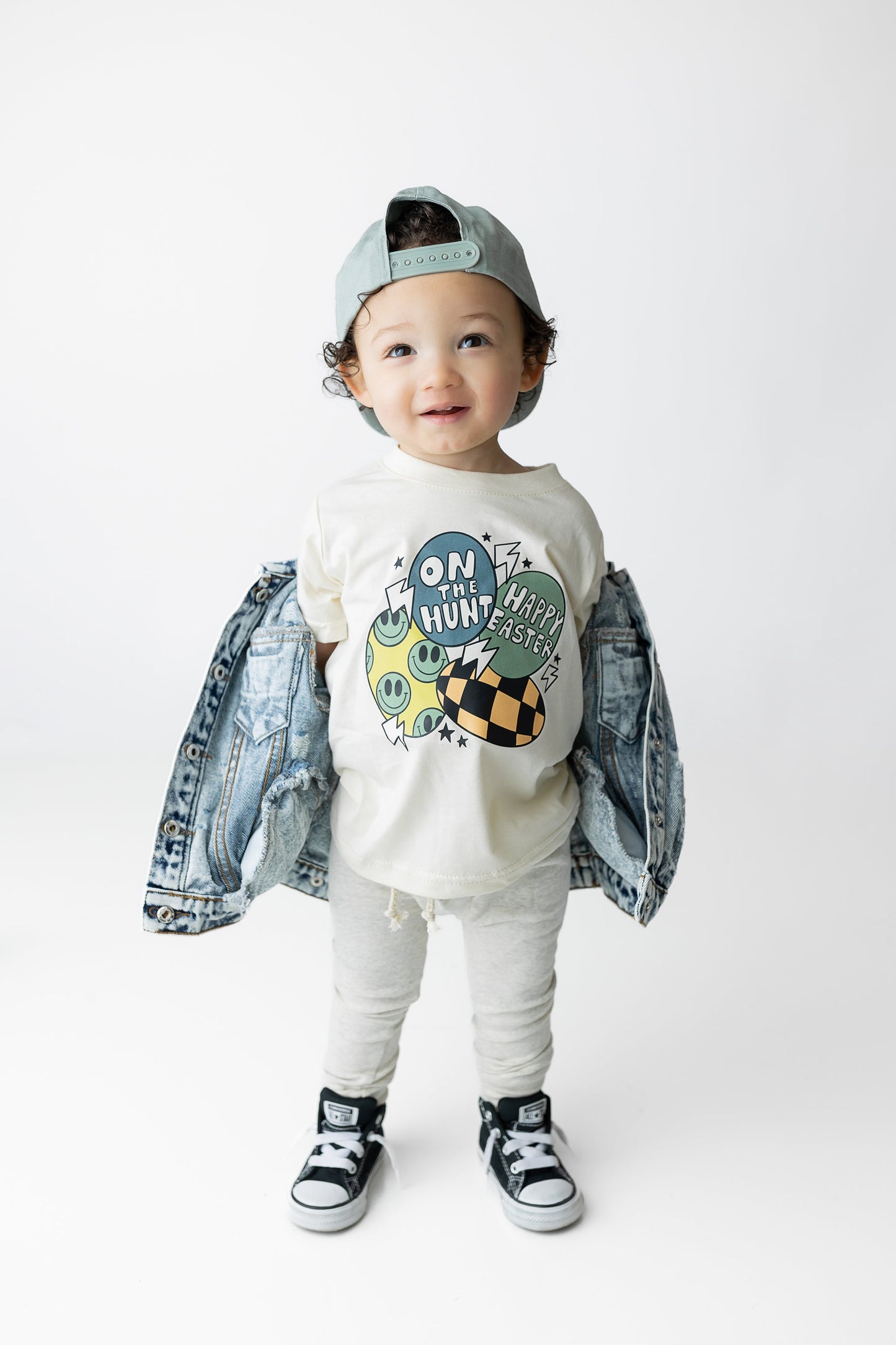 On the hunt-Boys Easter Tee