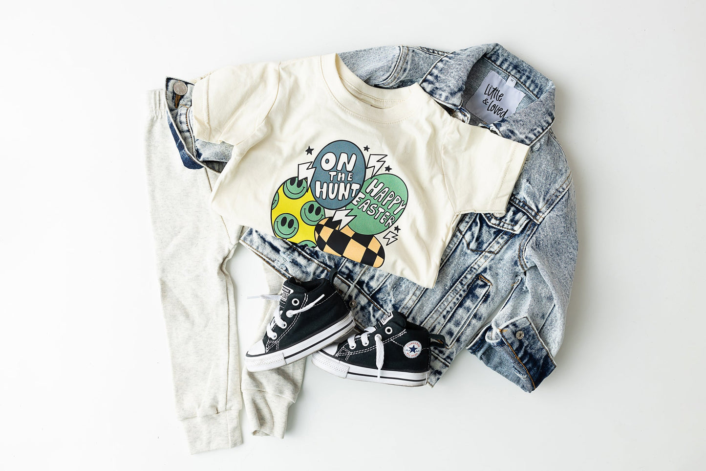 On the hunt-Boys Easter Tee