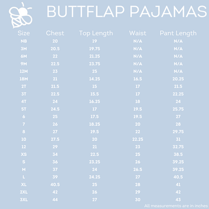 Oh What Fun Holiday Collection| Vintage Santa Ruffled Buttflap Jammies