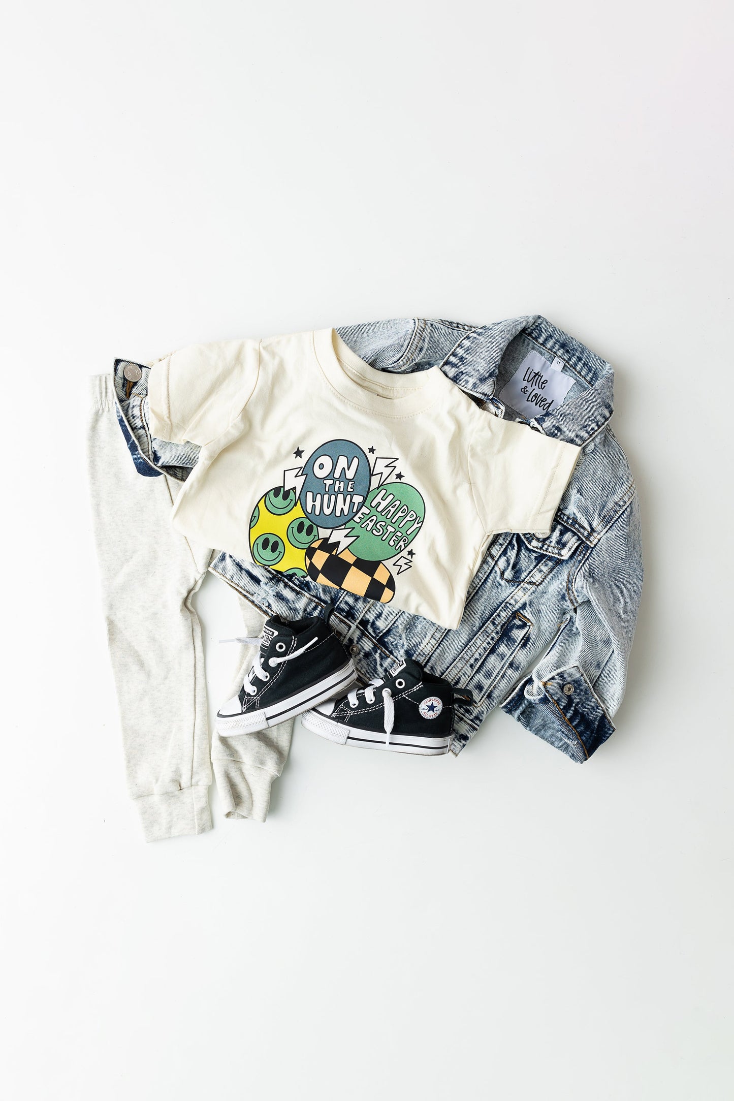 On the hunt-Boys Easter Tee