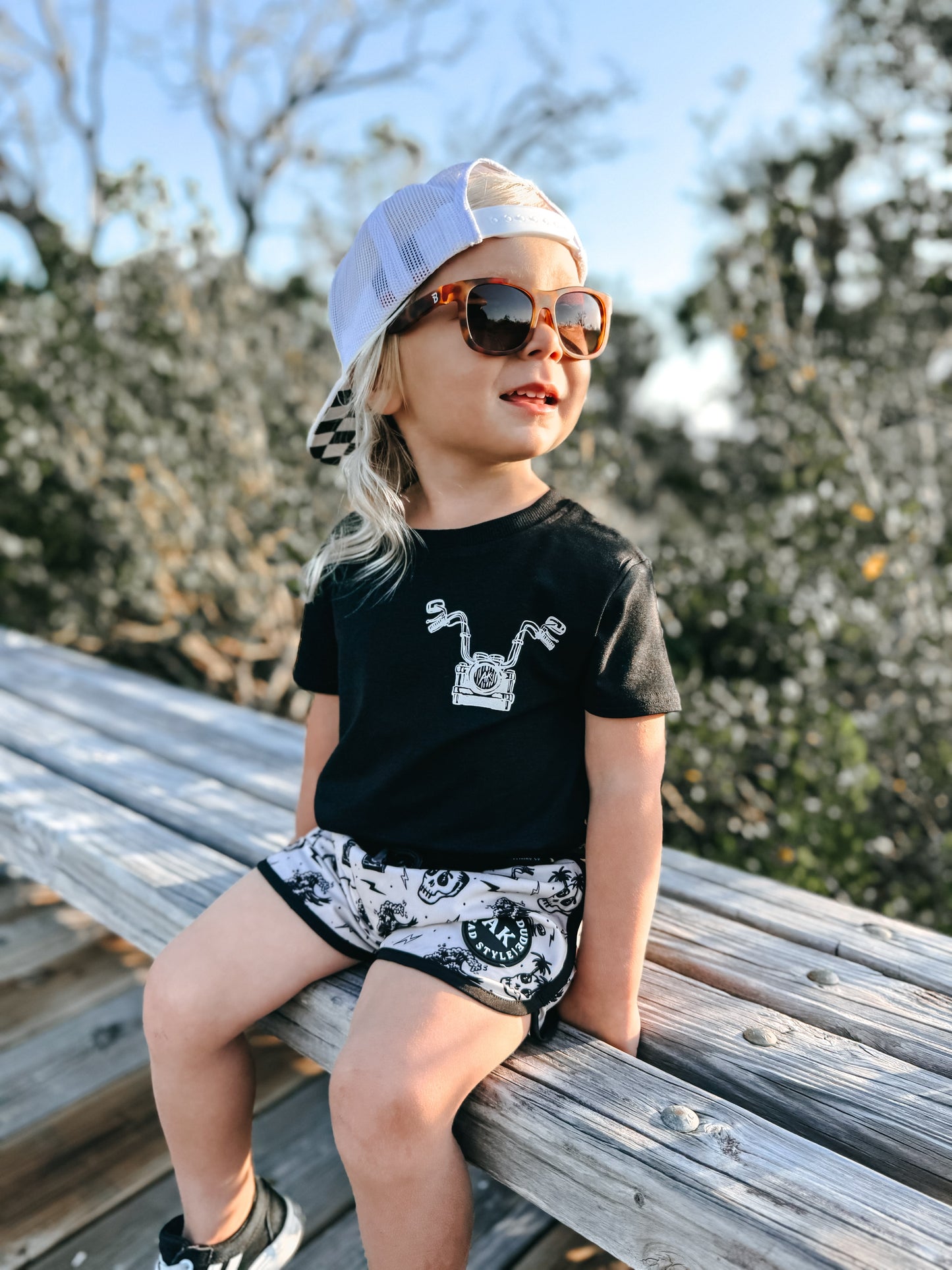 All Gas-Graphic Bamboo Tee