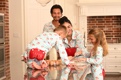 Oh What Fun Holiday Collection|  Vintage Santa Buttflap Jammies