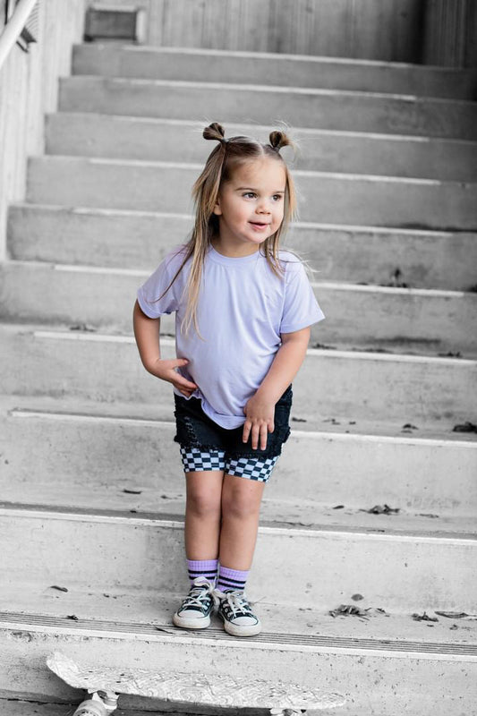 Bamboo Tee - Pastel Lilac