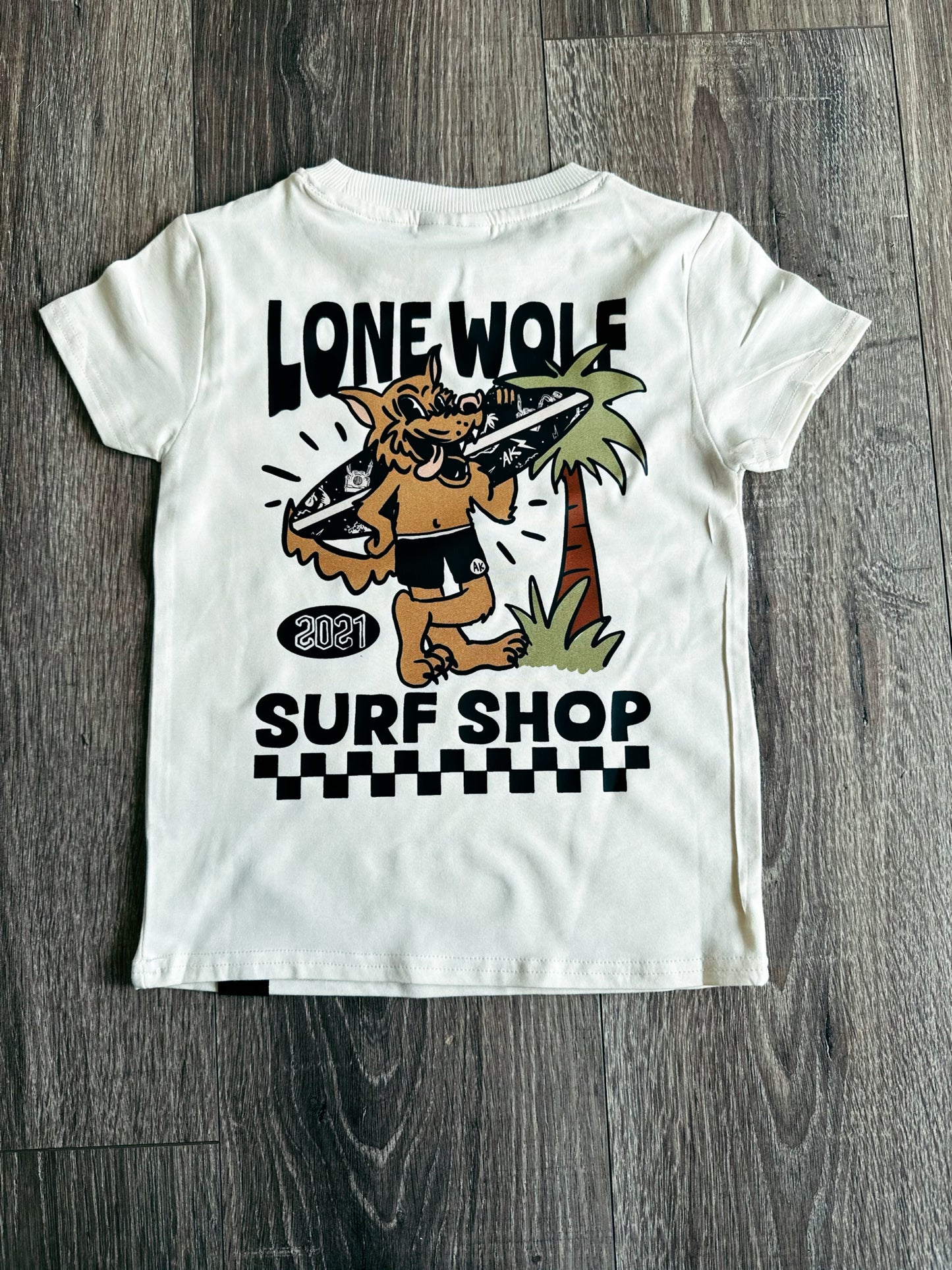 Lone Wolf Surf Shop-Graphic Bamboo Tee