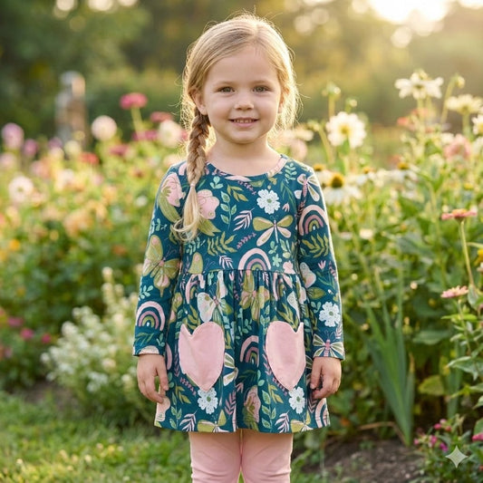 Flutter & Free Girls 2pc Pant Set