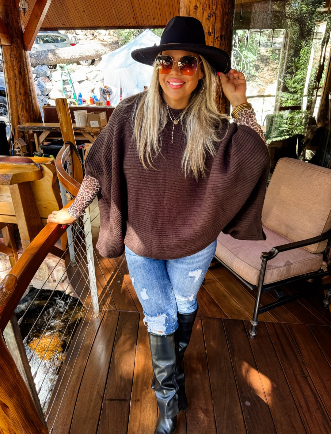 Spoil Yourself Collection| Meg Pullover Poncho