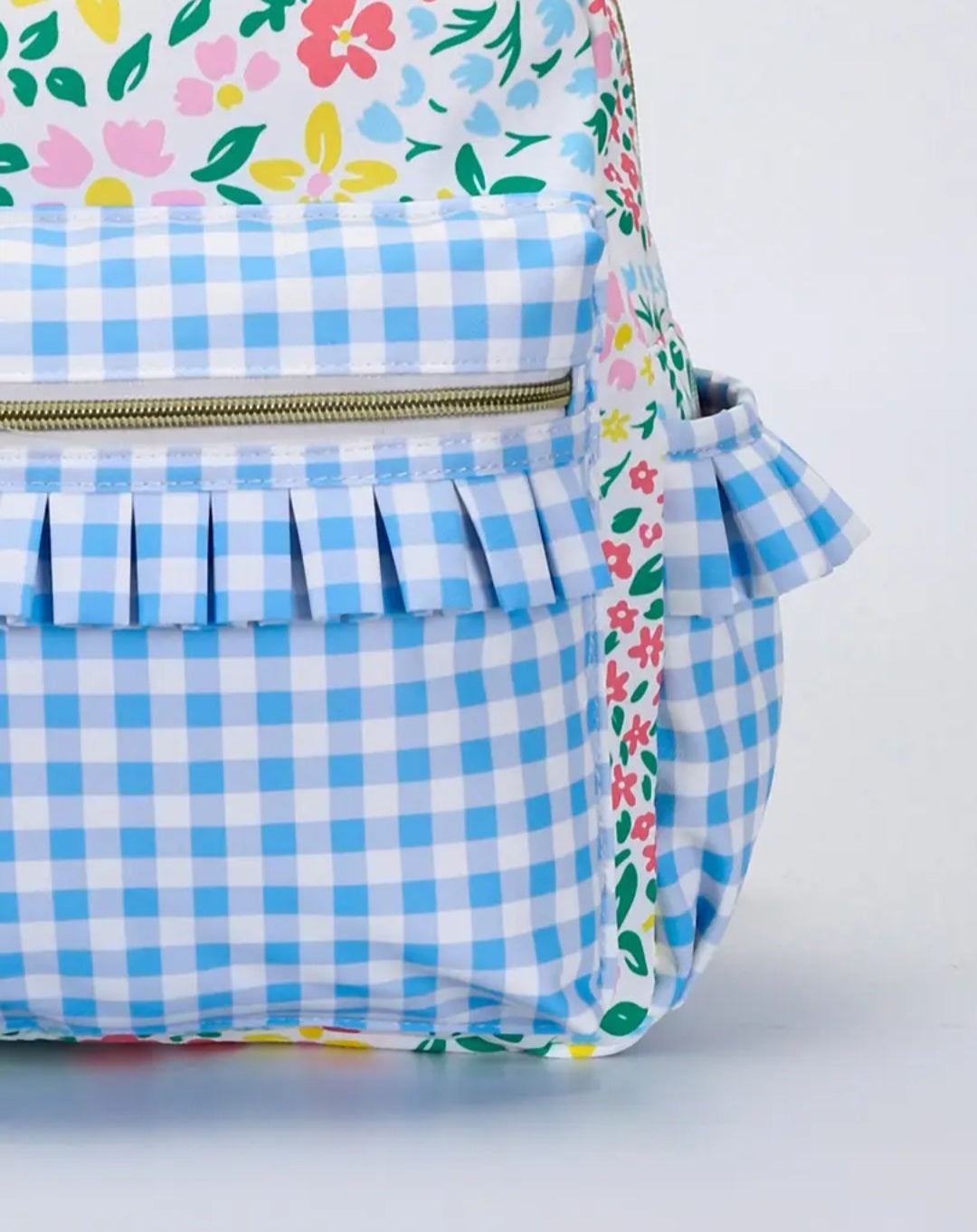 Yellow Flower Ruffle Backpack | Accessories