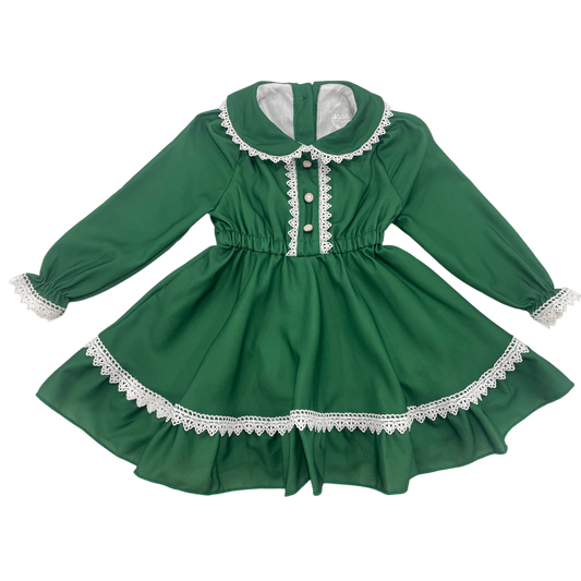 Oh What Fun Holiday Collection| Madeline Lace Peter Pan Dress