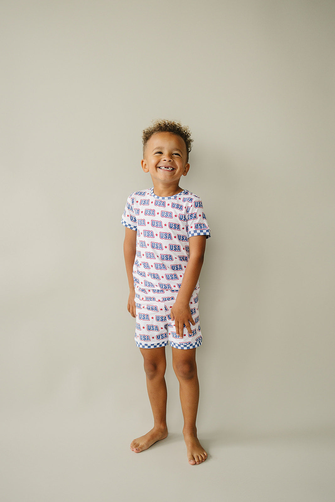Bamboo Shorts Set | USA
