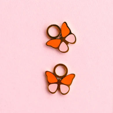 Pierced Co. Colorblock Butterfly Charm