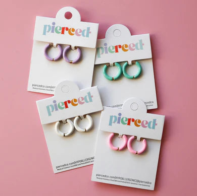 Pierced Co. Color Huggies