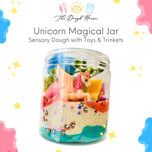 Large Unicorn Magical Jars
