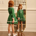 Oh What Fun Holiday Collection| Madeline Lace Peter Pan Dress