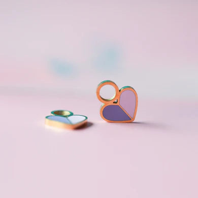 Pierced Co. Heart Duo Charm