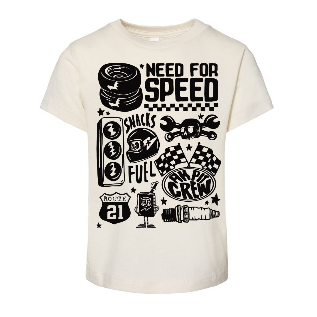 Too Fast-Graphic Bamboo tee