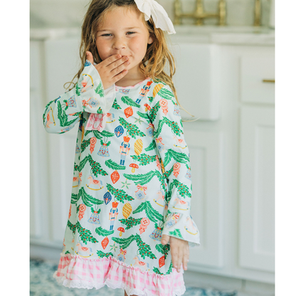 Oh What Fun Holiday Collection| Nutcracker Gown with Bloomers