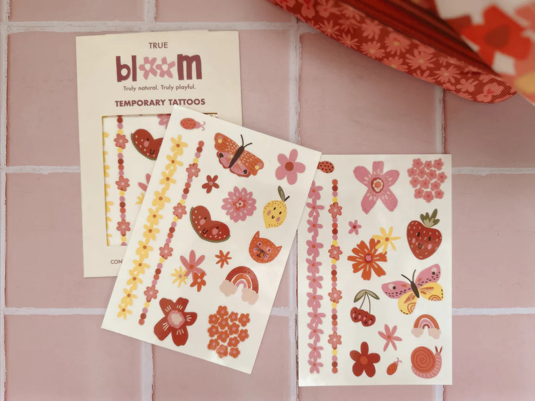 True Bloom  Temporary Tattoos