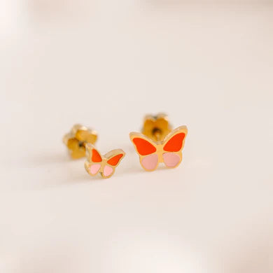 Pierced Co Tiny Collection - Tiny Colorblocked Butterfly